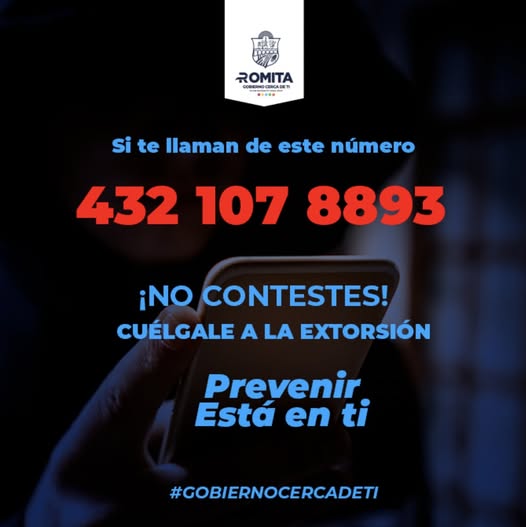 Cuélgale a la extorsión!