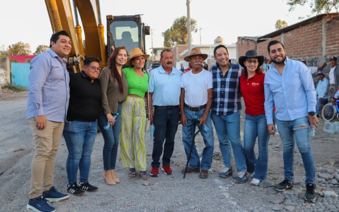 Arranca la construcción de la calle Cañón en Santa Rosa de Rivas.