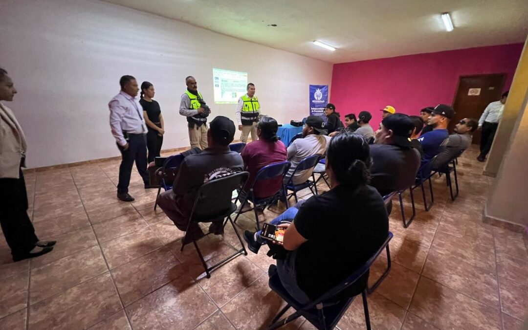 Capacitación para el uso de la app «Emergencias Guanajuato 911» y Recomendaciones de Seguridad Vial