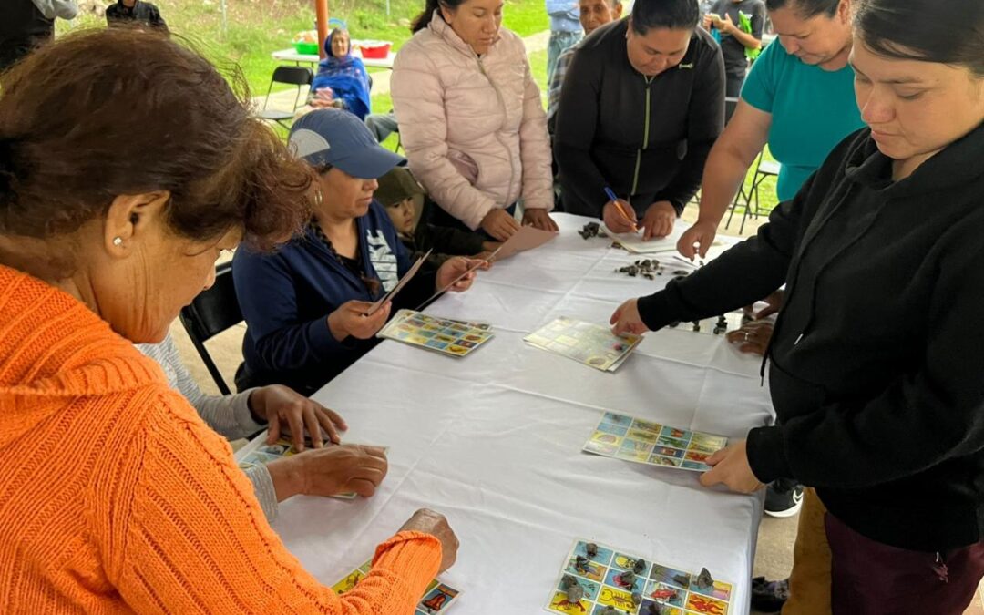 Llevan “Pasajes Recreativos” a la comunidad de San Isidro Ojo de Agua.