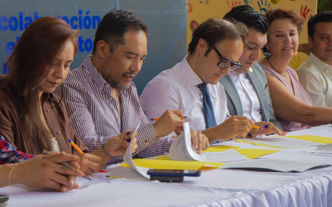 Romita firma histórico convenio de colaboración con el Instituto Latinoamericano de la Comunicación Educativa (ILCE)