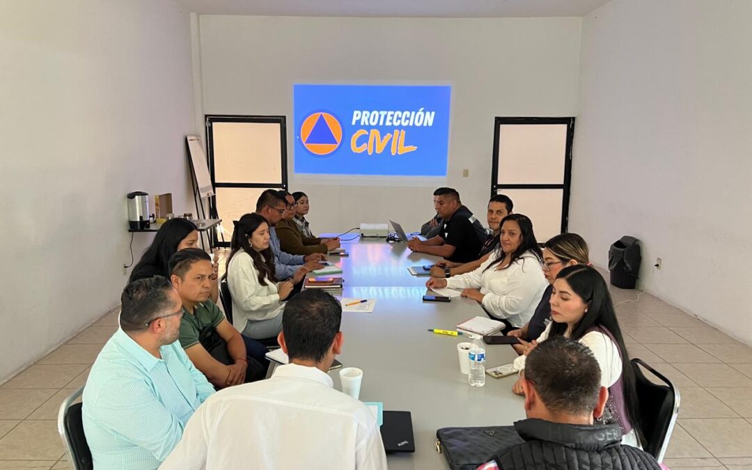 Consejo Municipal de Protección Civil presenta resultados de operativos.