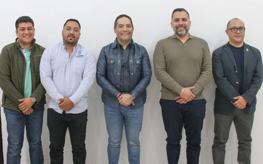 Romita proyecta grandes obras en coordinación con la Secretaría de Obra Pública del Estado.