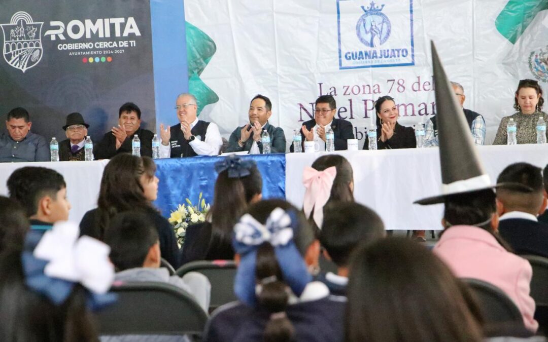 Se realiza Concurso de Cuentacuentos de la Zona 78 de Primarias en Romita.