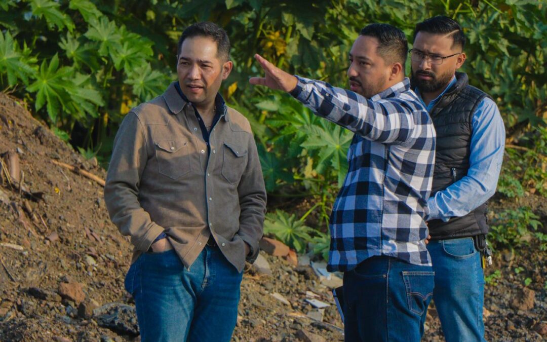 Supervisa Presidente Municipal avance de obras en colonias y comunidades de Romita