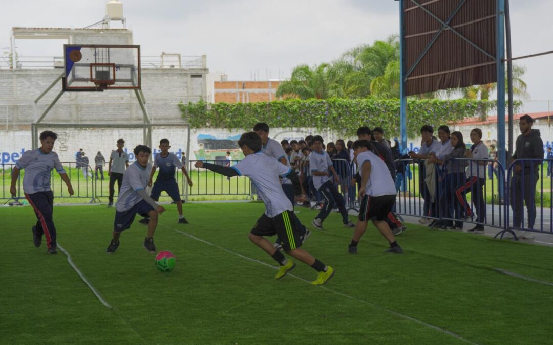 Gobierno de Romita impulsa la sana convivencia con el Primer Torneo “La Cascarita en tu Escuela”.